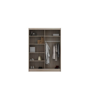 Schwebetürenschrank AR 150 cm mit Spiegel