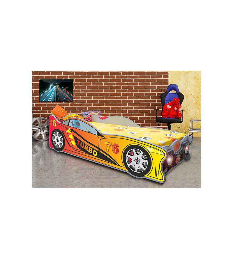 KRUDOX SPEEDY Kinder- und Babybett mit Matratze