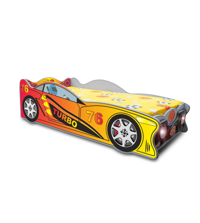 KRUDOX SPEEDY Kinder- und Babybett mit Matratze