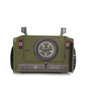 KRUDOX JEEP Auto-Kinderbett mit Matratze
