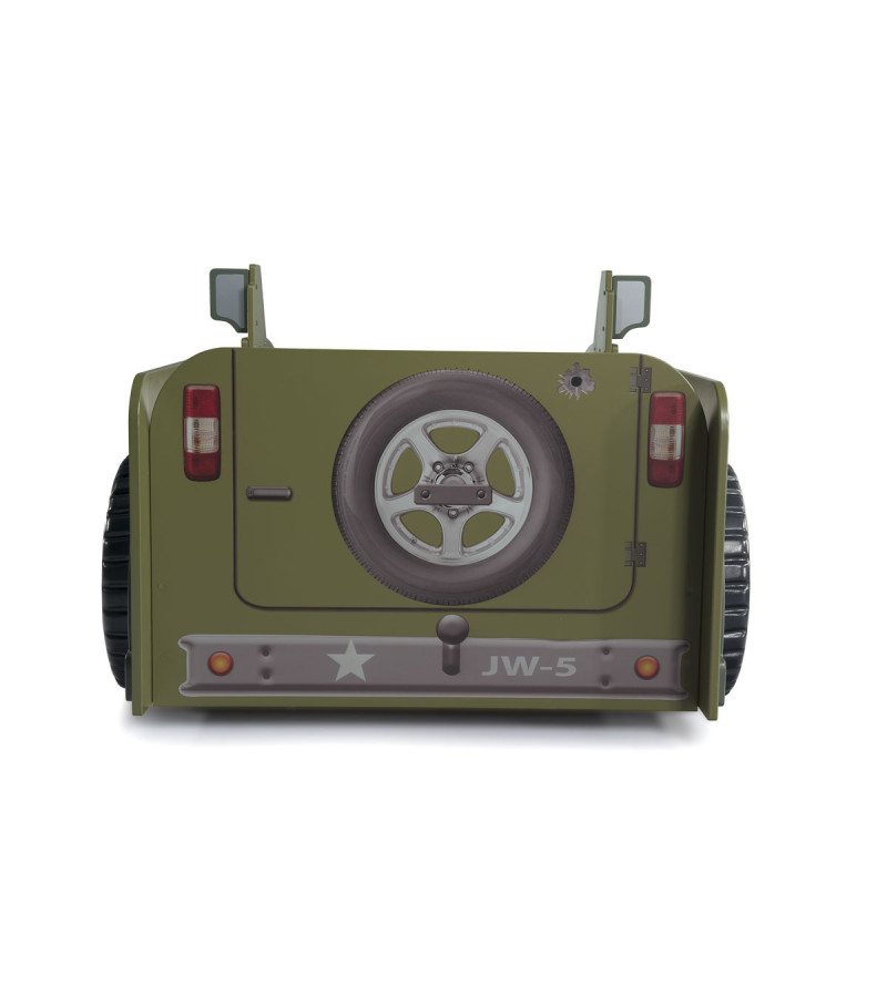 KRUDOX JEEP Auto-Kinderbett mit Matratze
