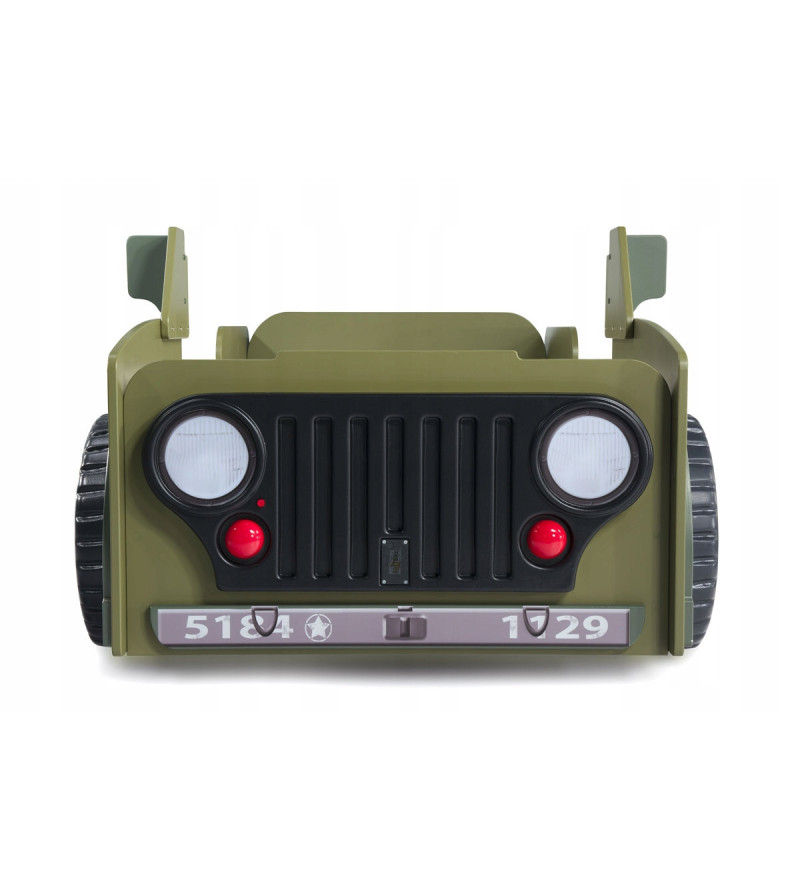 KRUDOX JEEP Auto-Kinderbett mit Matratze