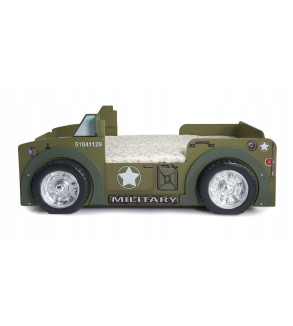 KRUDOX JEEP Auto-Kinderbett mit Matratze