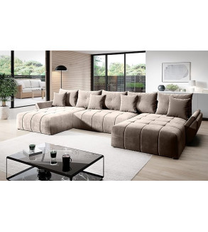KRUDOX VIGO VELVET U-förmiges Ecksofa