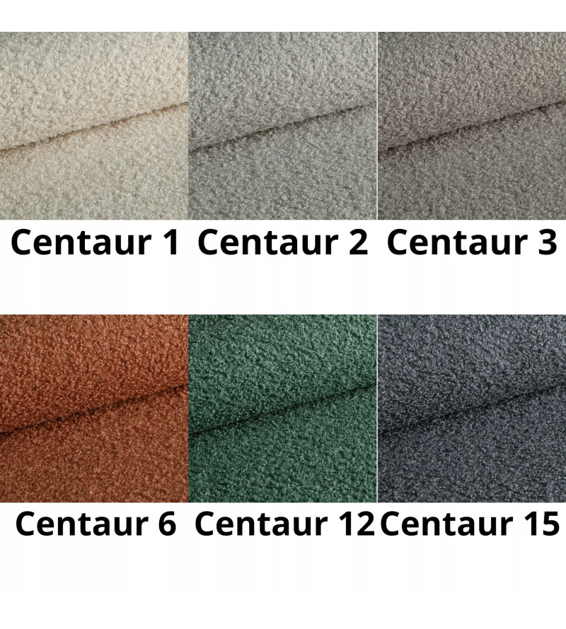 KRUDOX Ragnar 3+2 Schlafsofa-Set Weiß mit Pouffe (C1)
