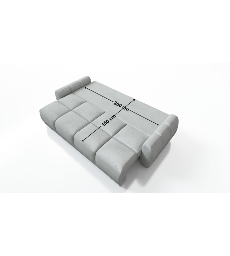 Gaba LONDON 3+2 Sofa Bed Set Velvet