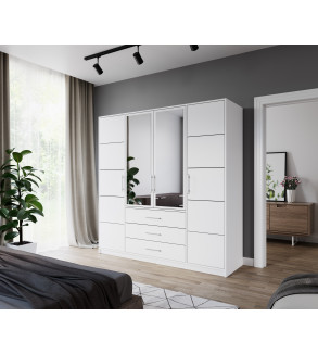 Kleiderschrank BA D4 mit Spiegel