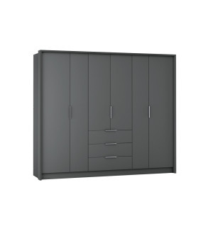 Kleiderschrank BGK 255 cm