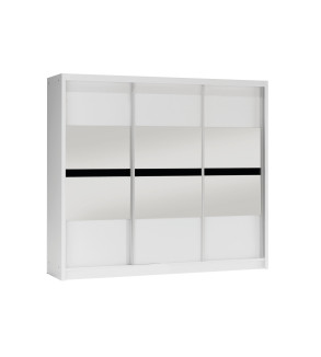 Schwebetürenschrank BT 250 cm mit Spiegel