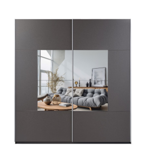 Schwebetürenschrank BN 203 cm mit Spiegel