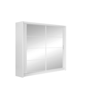 Schwebetürenschrank DT 203 cm mit Spiegel