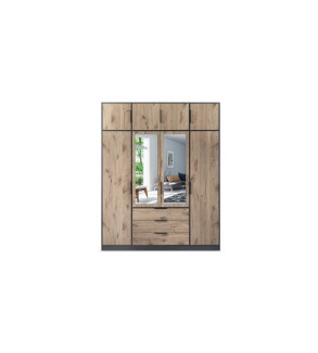 Kleiderschrank LT D4 196 cm mit Spiegel