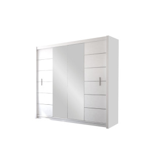 Schwebetürenschrank LZ II 203 cm mit Spiegel