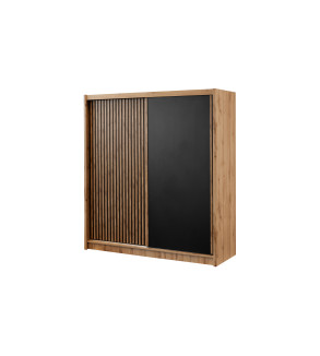 Schwebetürenschrank LN L 203 cm mit Spiegel