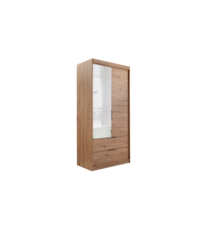 Kleiderschrank MA 103 cm mit Spiegel