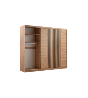 Schwebetürenschrank MA 250 cm mit Spiegel