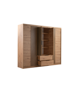 Schwebetürenschrank MA 250 cm mit Spiegel