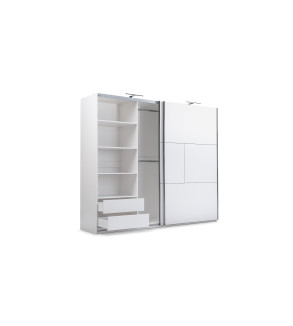 Schwebetürenschrank NS 250 cm