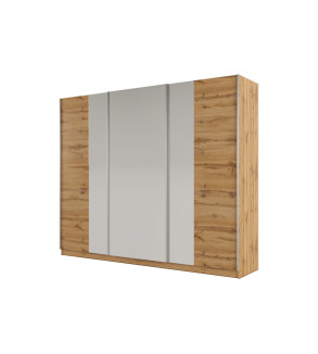 Schwebetürenschrank PA 250 cm mit Spiegel