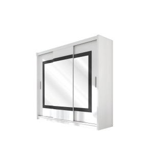 Schwebetürenschrank PN 250 cm mit Spiegel