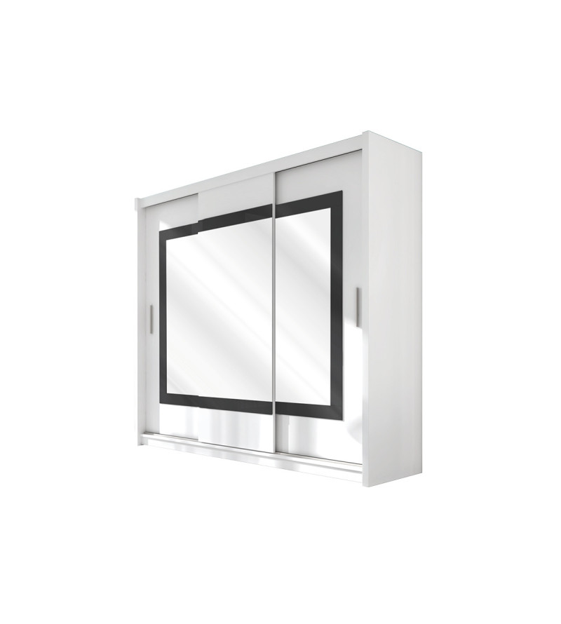 Schwebetürenschrank PN 250 cm mit Spiegel