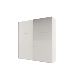 Schwebetürenschrank RS 225 cm mit Spiegel