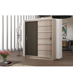 Schwebetürenschrank SW 203 cm