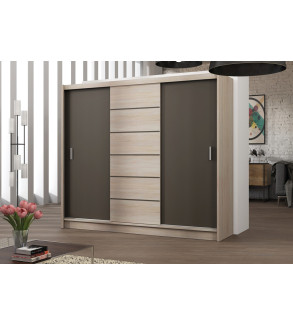 Schwebetürenschrank SW 250 cm