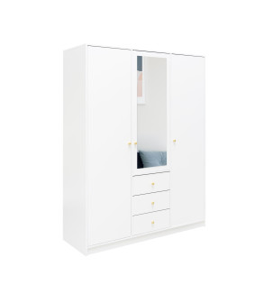 Kleiderschrank SA D3 149 cm mit Spiegel