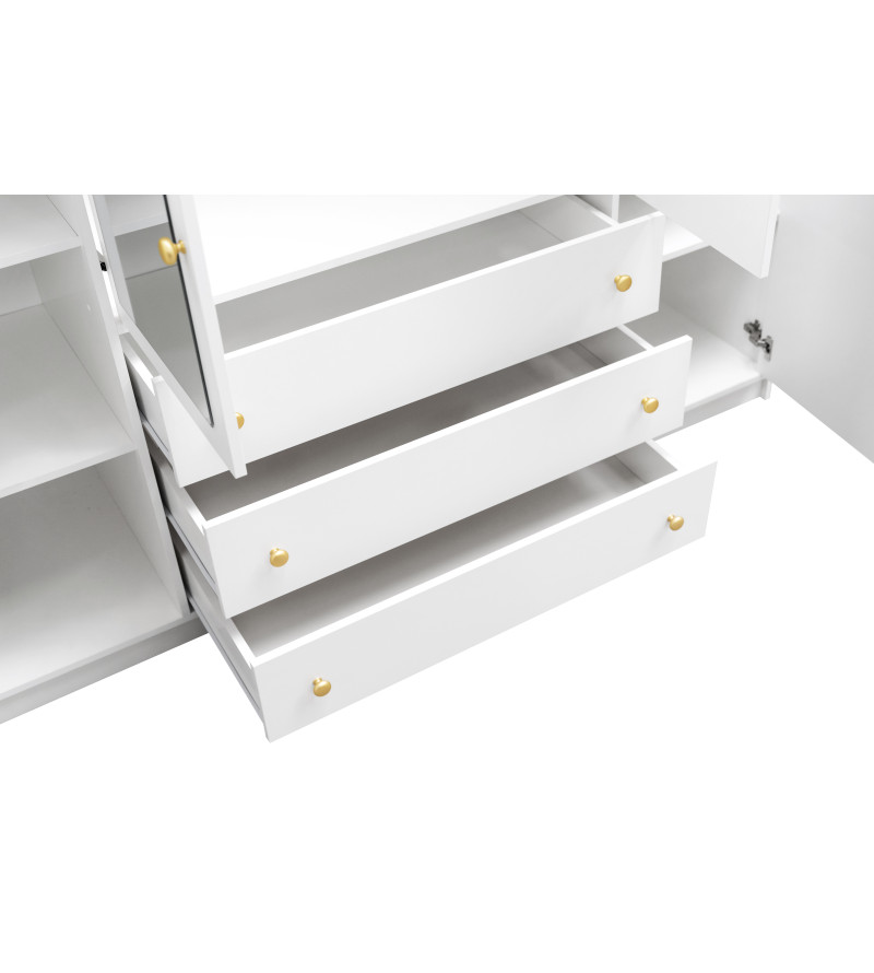 Kleiderschrank SA D4 196 cm mit Spiegel