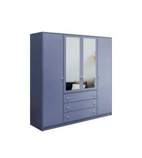 Kleiderschrank SA II D4 196 cm mit Spiegel