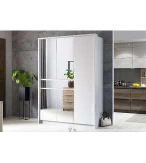 Kleiderschrank ST 157 cm mit Spiegel