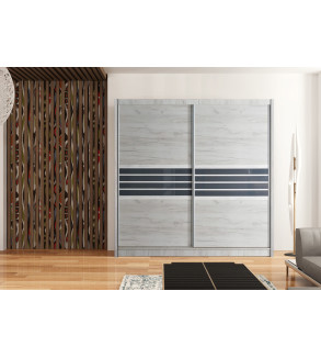 Schwebetürenschrank TN 203 cm