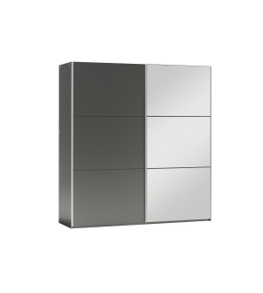 Schwebetürenschrank VO 120 cm mit Spiegel