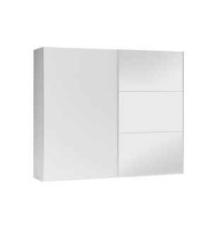 Schwebetürenschrank VO 250 cm mit Spiegel