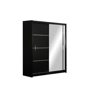 Schwebetürenschrank VS 150 cm mit Spiegel