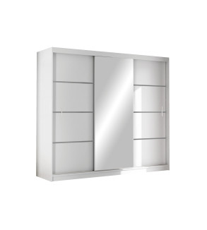 Schwebetürenschrank VS 250 cm mit Spiegel