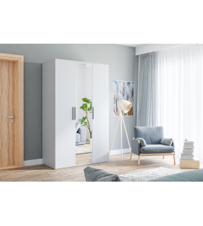 Kleiderschrank BO 120 cm mit Spiegel