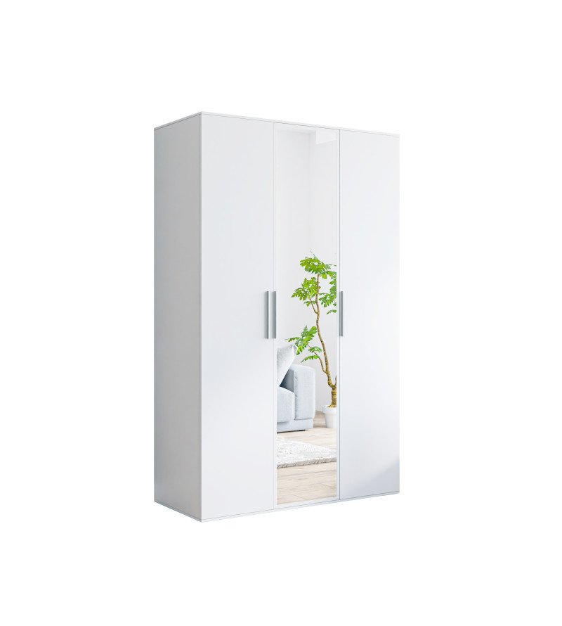 Kleiderschrank BO 120 cm mit Spiegel