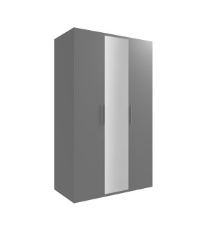 Kleiderschrank BO 120 cm mit Spiegel