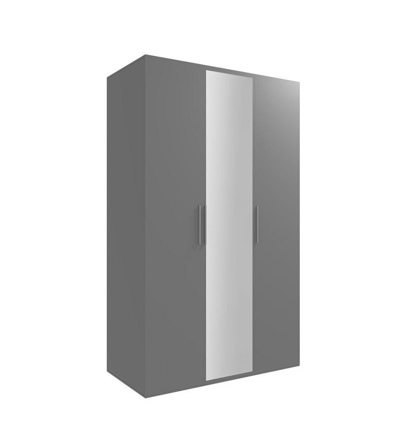 Kleiderschrank BO 120 cm mit Spiegel