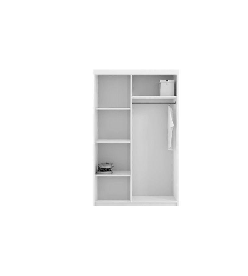 Kleiderschrank BO 120 cm mit Spiegel