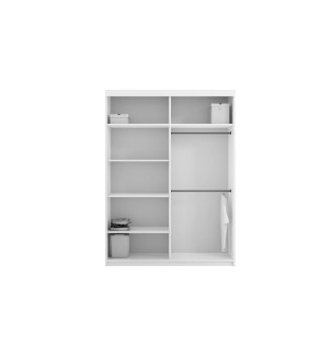Schwebetürenschrank Lux 180 cm mit Spiegel