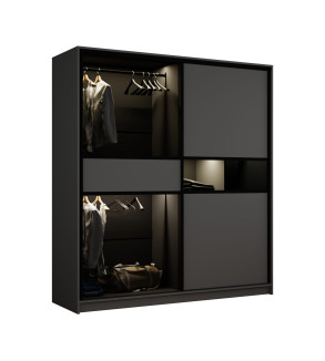 Schwebetürenschrank DR 203 cm