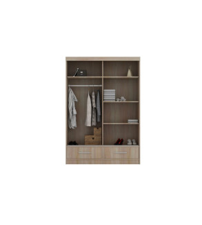 Schwebetürenschrank MG BIS 150 cm mit Spiegel