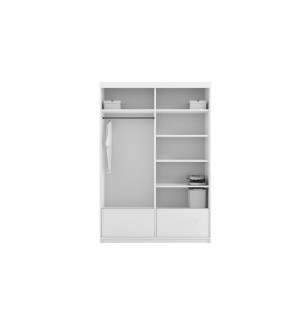 Schwebetürenschrank MV 150 cm mit Spiegel
