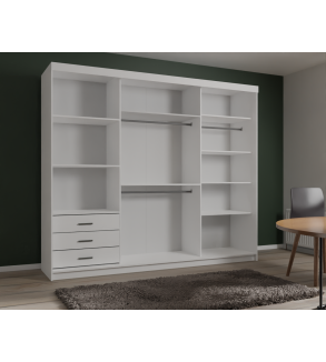 Schwebetürenschrank PST 250 cm