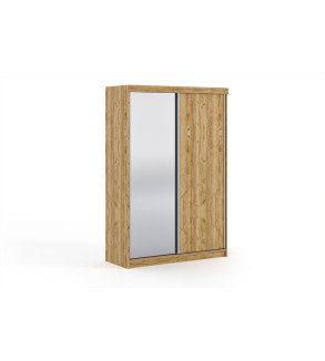 Schwebetürenschrank PA 150 cm mit Spiegel